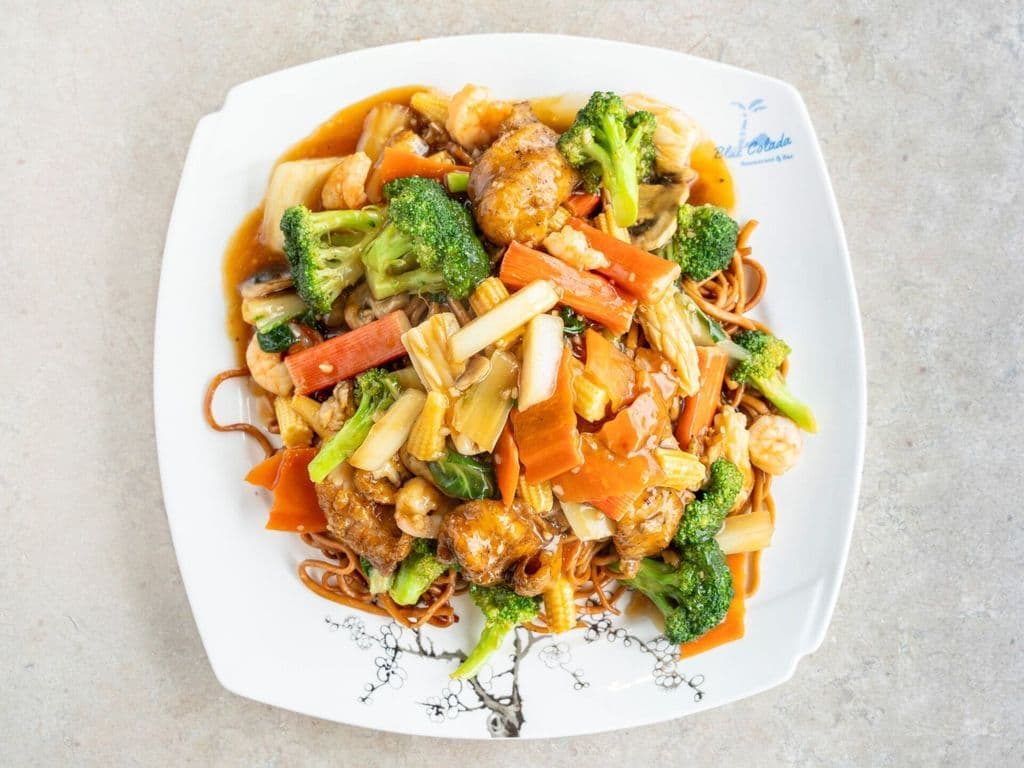 108.Seafood Lo-Mein