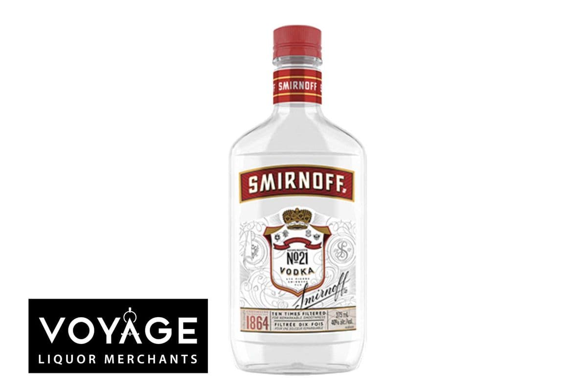 Smirnoff Red Label Vodka PET (1 x 375 ml)