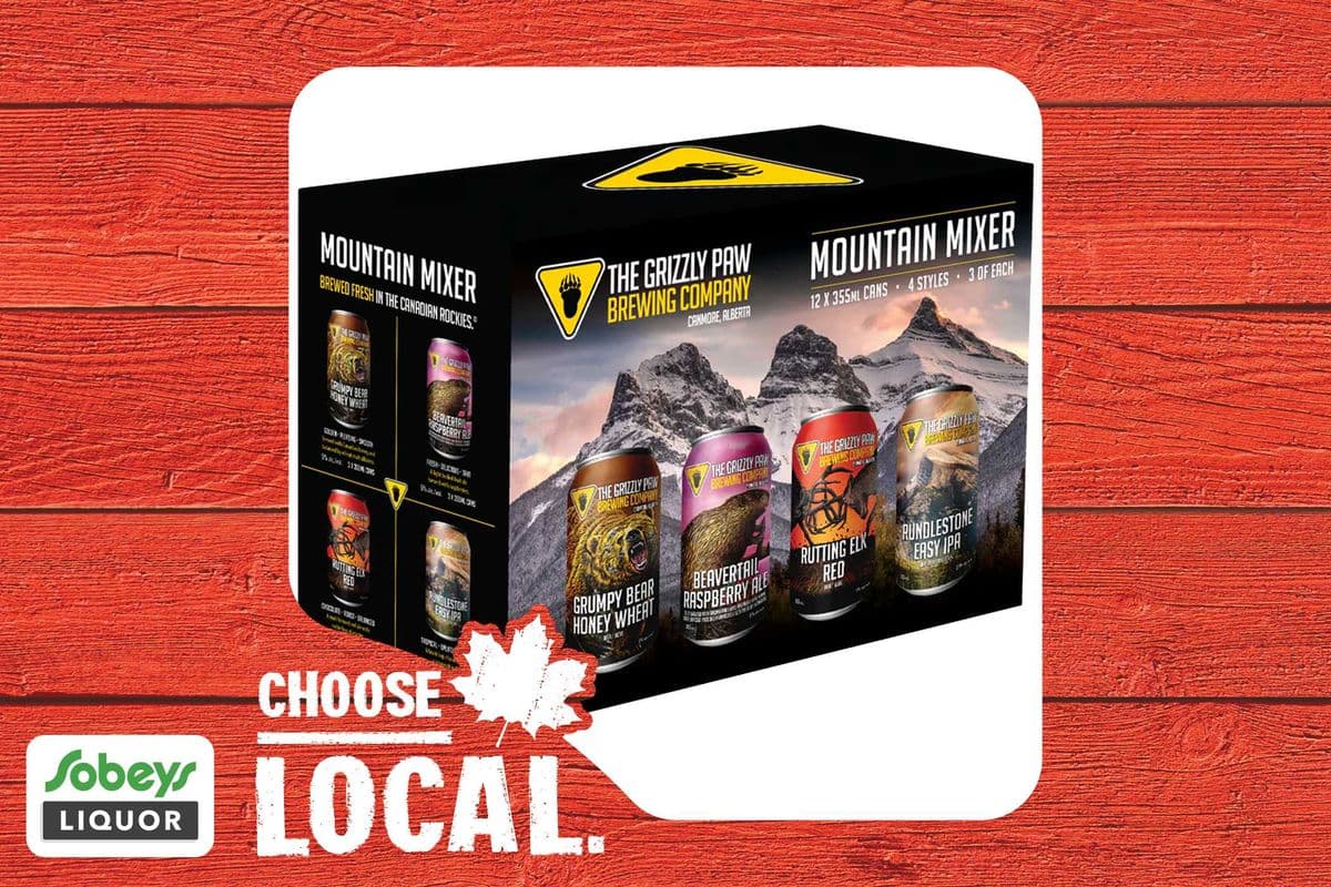 Grizzly Paw Mountain Mixer (12 x 355 ml)