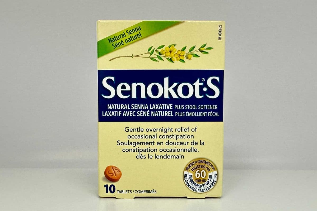 Senokot S Natural Laxative Plus Stool Softener TB (10)