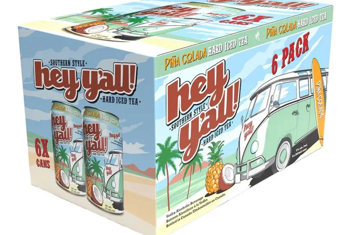 HEY Y'ALL PINA COLADA 6*355ML (1 x 355ML)