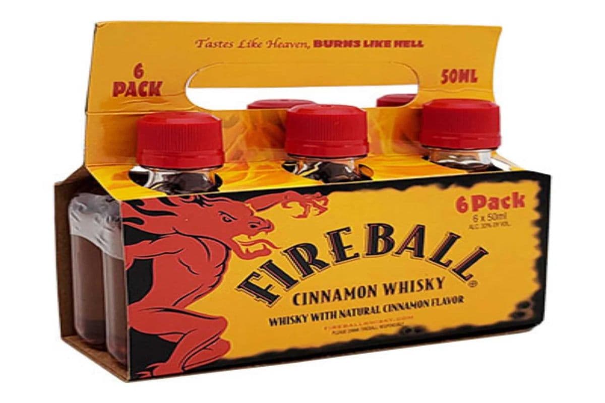 fireball shots 6 PACK (6 x 50 ML)