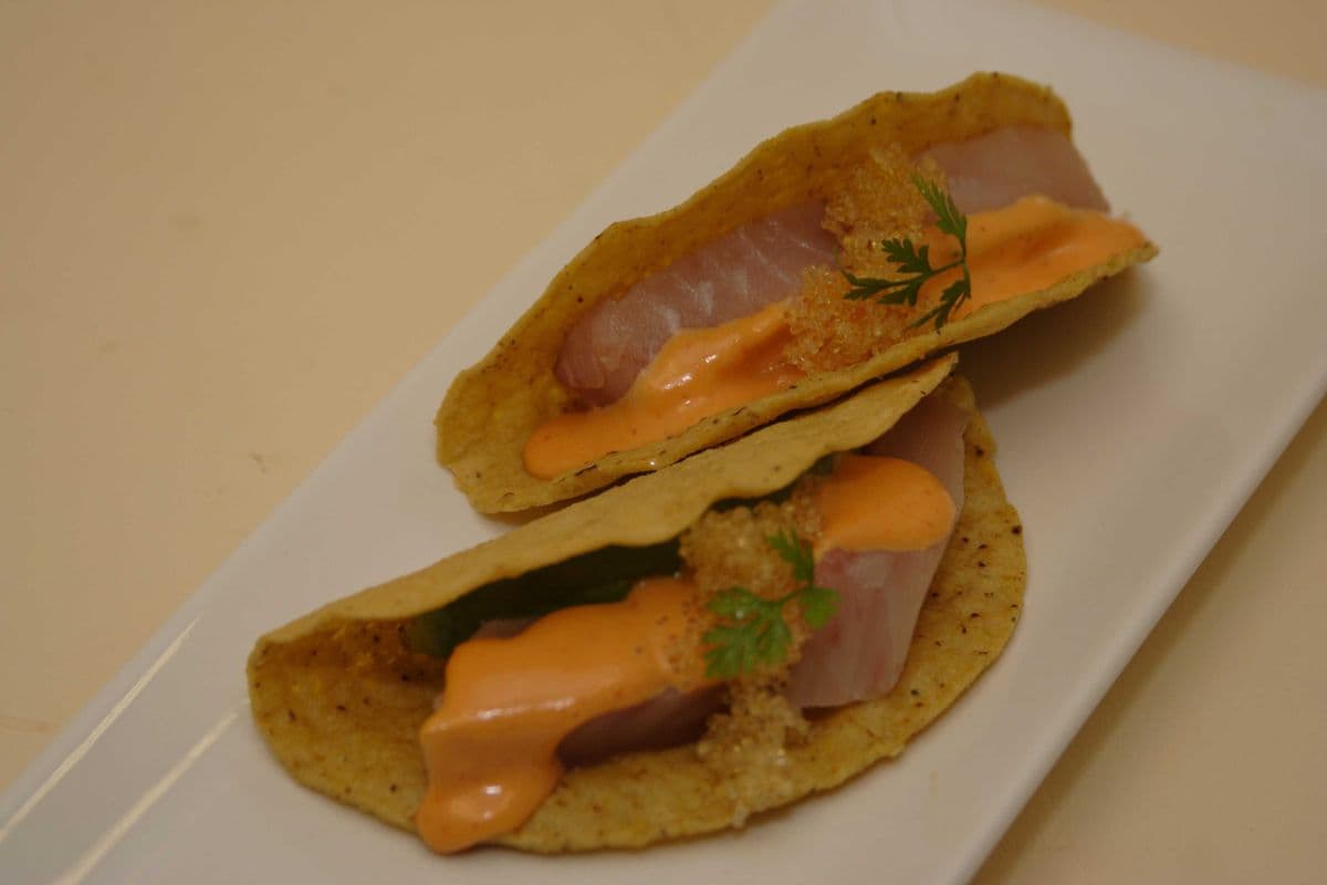 Spicy Tuna Taco