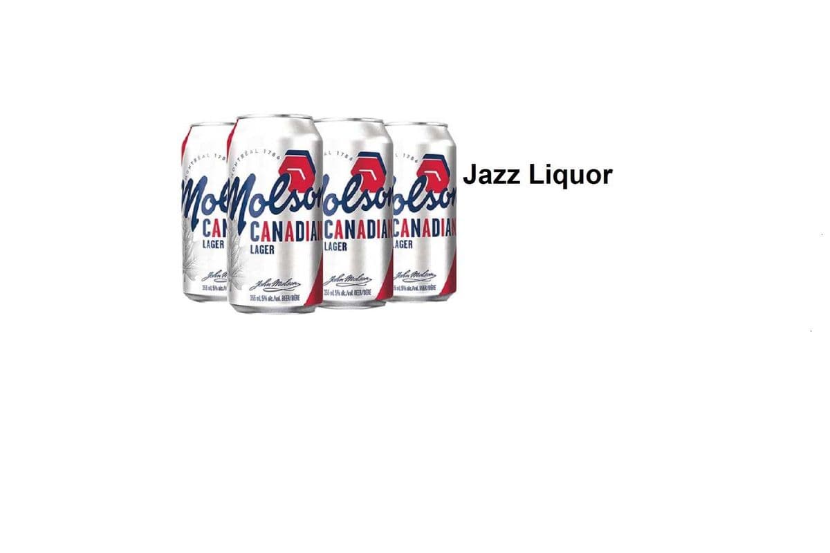 MOLSON CANADIAN 6 CANS (1 x 6x355ML)