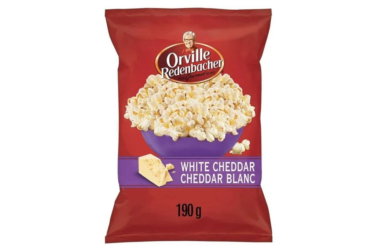 Orville Redenbacher Ready-to-Eat Popcorn, White Cheddar (190 g)