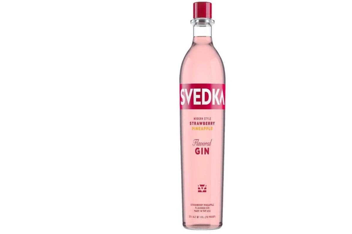101160. SVEDKA FLAVORED GIN STRAWBERRY PINEAPPLE (1 x 750ml)