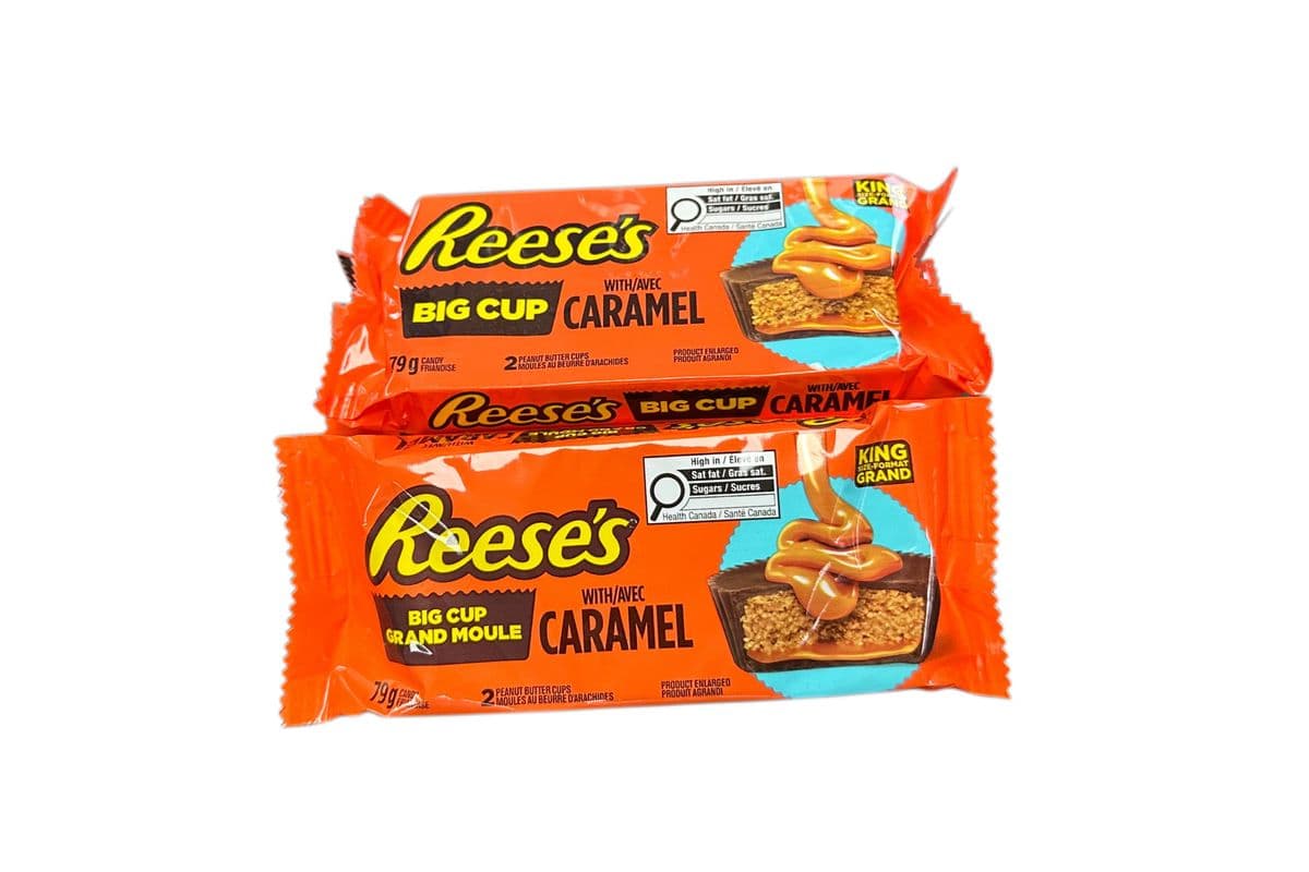 Reese's Big cup Caramel (79gm) (380 Cal)