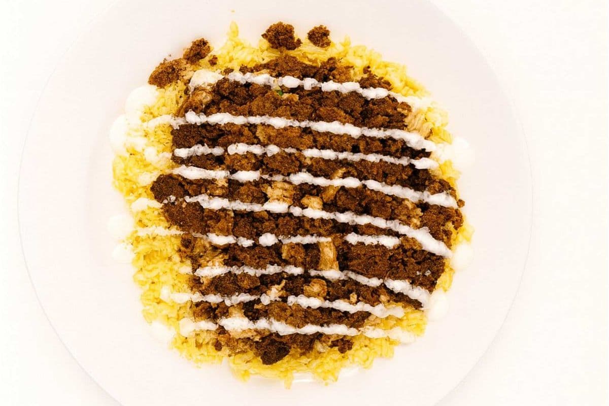 Alley Beef on Rice