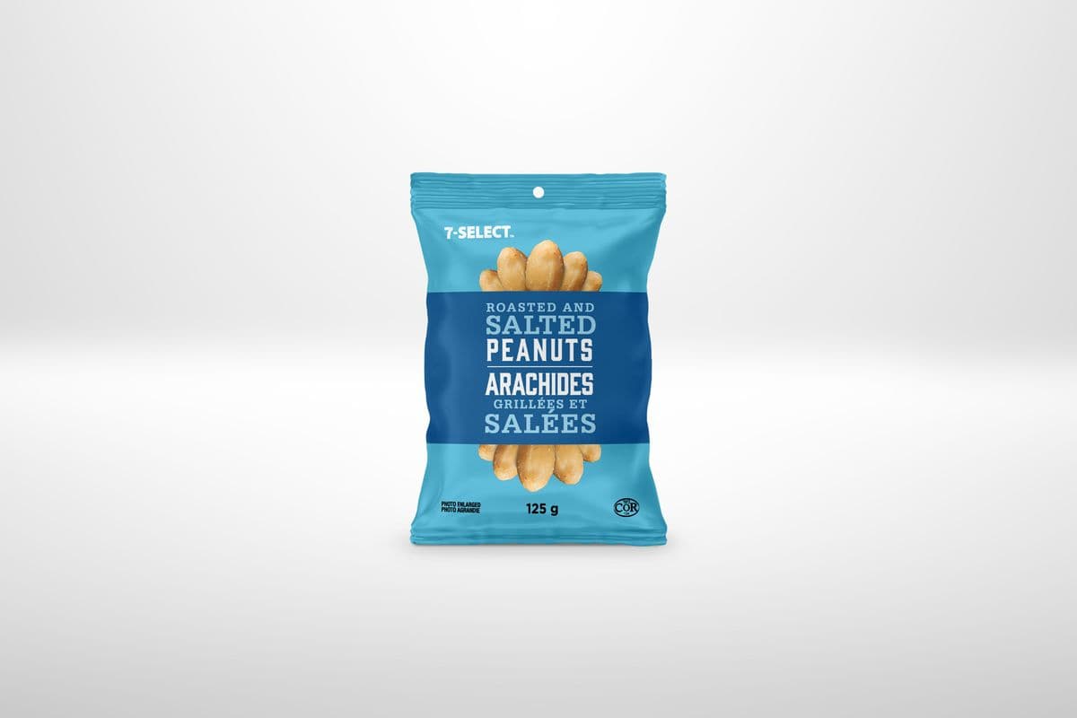 7-Select Roasted and Salted Peanuts (125 g)