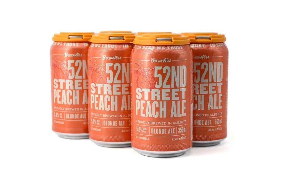 Brewsters 52Nd Street Peach Ale (6 x 355 ml Cans)
