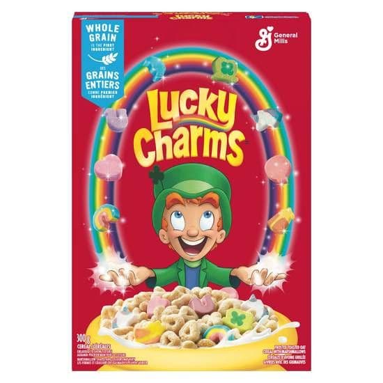Céréales Lucky Charms 300g/ Lucky Charms Cereal 300g