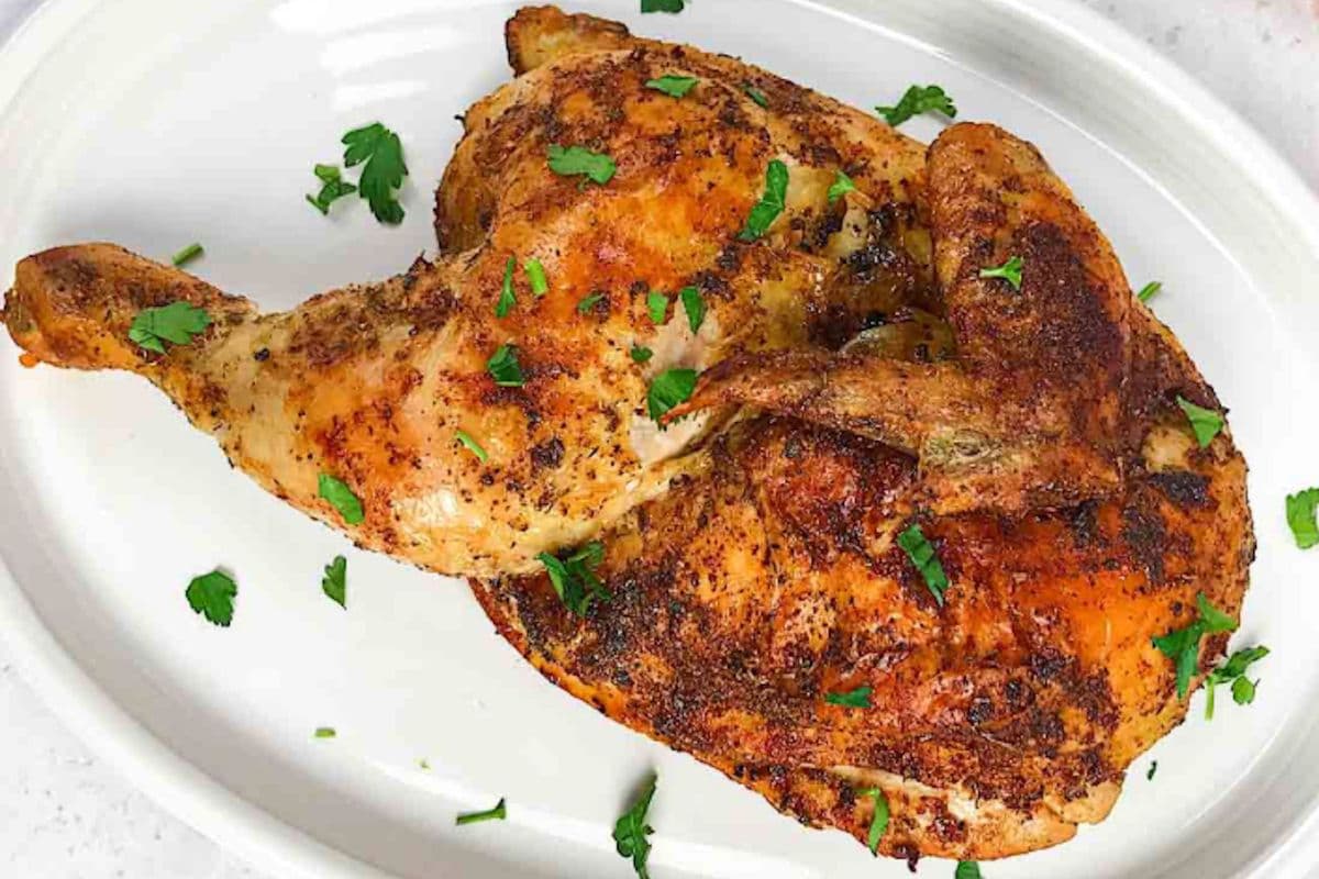 FULLY COOKED HALF CHICKEN