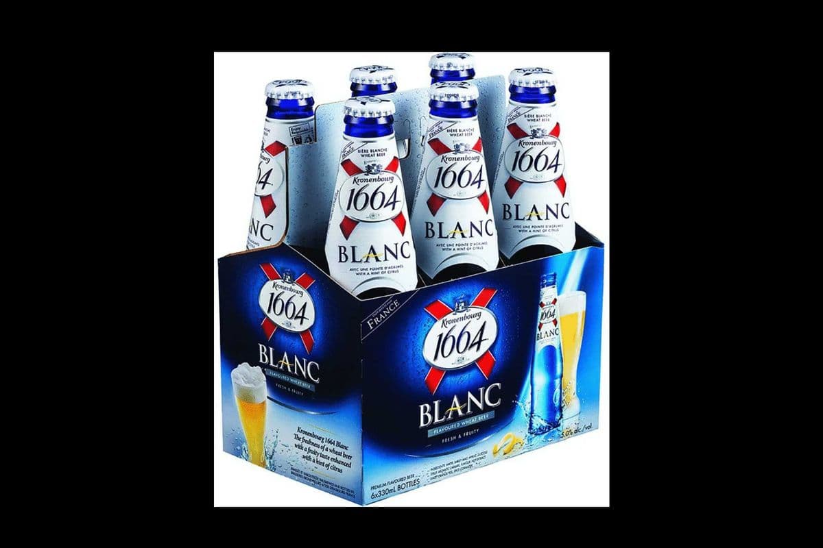 KRONENBOURG 1664 BLANC (6 x 330ML BOTTLES) (6 x 330ML)