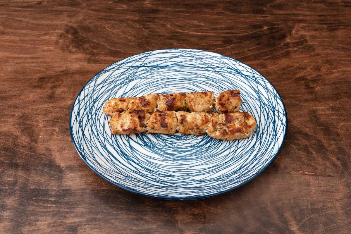 Skewer of Grilled Chicken Sheesh Tawook