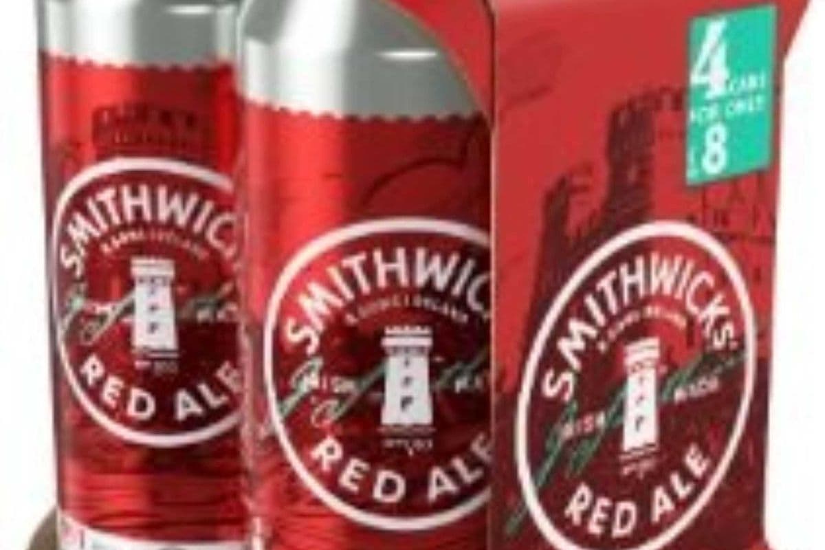 Smithwick's red ale 4 can (4 x 500ml cans )