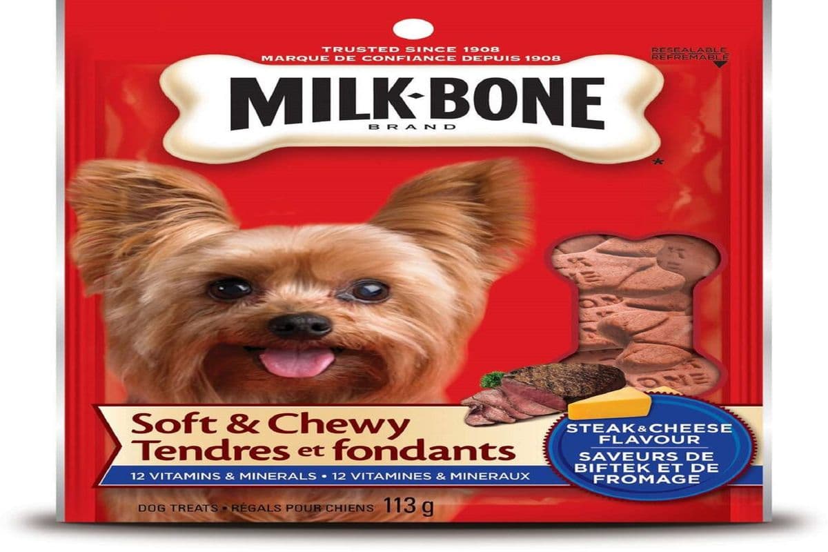 Milk-Bone Chewy Steak and Cheese Flavour (113g)