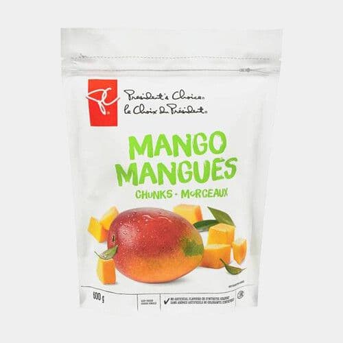 President's Choice Morceaux de mangues (600g) / President's Choice Mango Chunks (600g)