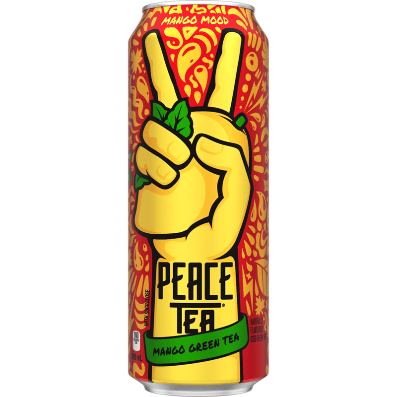 Thé Peace Thé Vert a la Mangue 695ml/ Peace Tea  Mango Green Tea 695ml