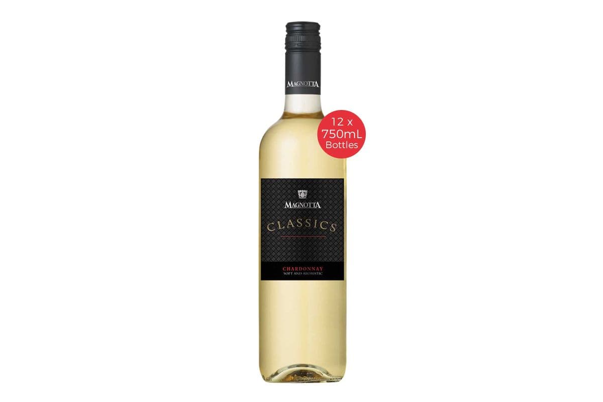 Chardonnay Classics - Case Lot Savings (12 x 750 ml Bottles)