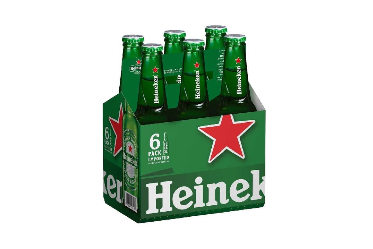 Heineken (6 Pack Bottles) (6 x 330 ml)
