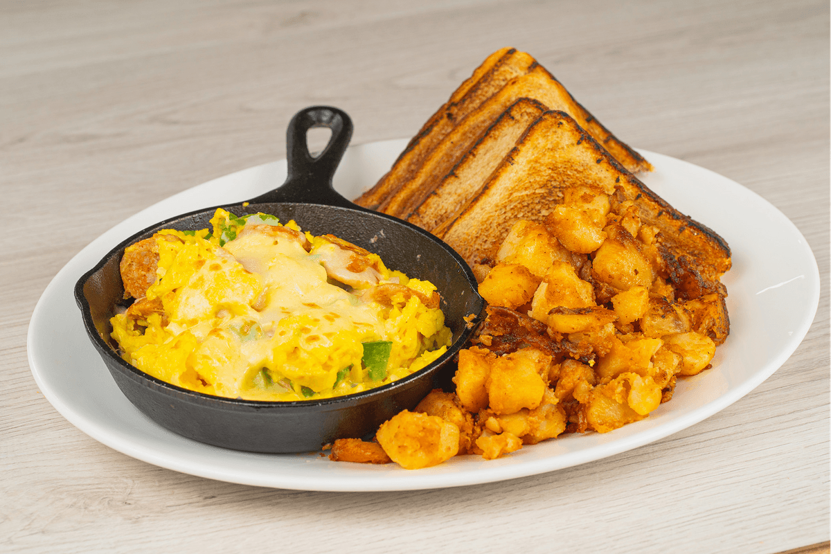 Hot Italian Sausage Omelette