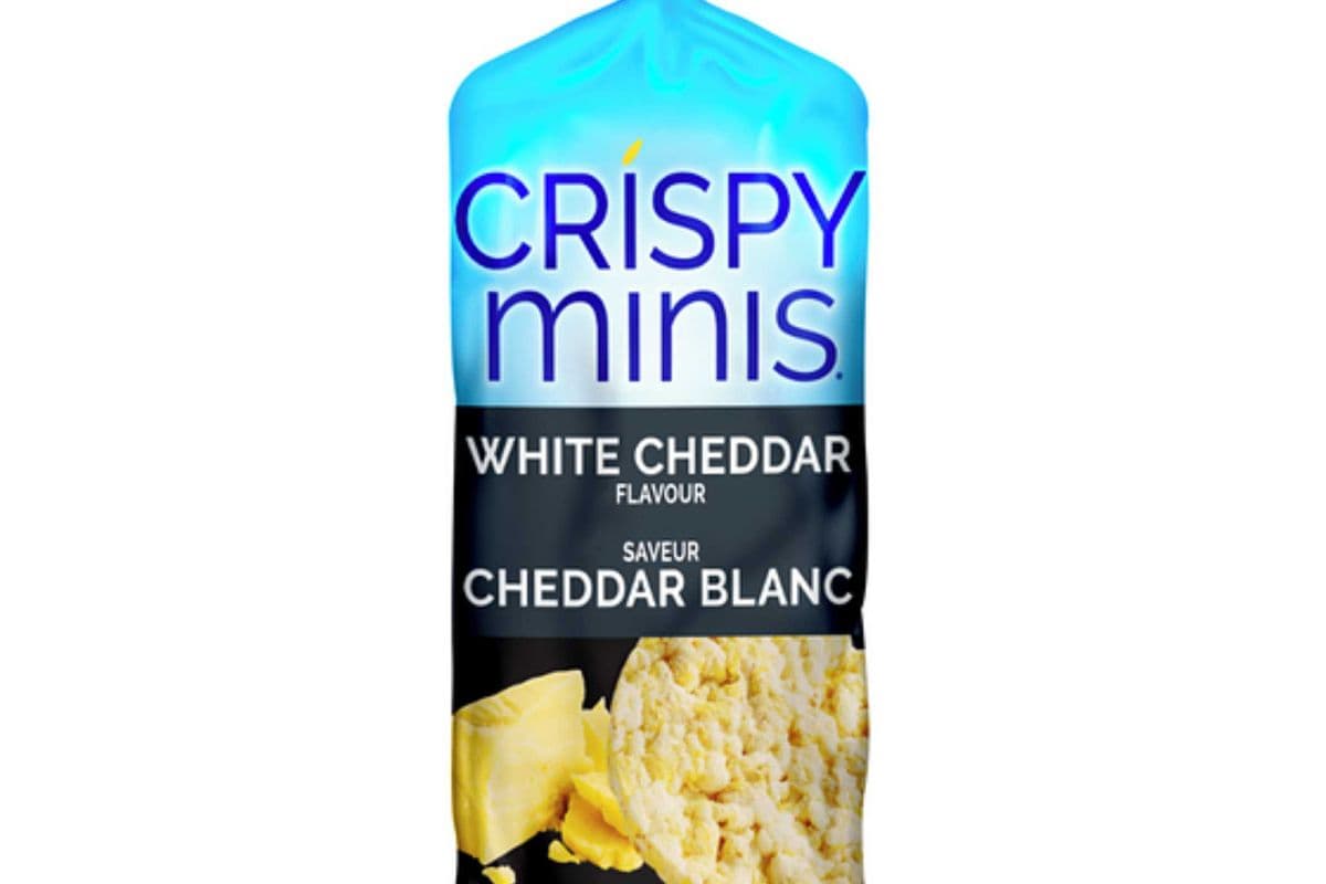 Crispy Minis Rice Cakes - White Cheddar 140g