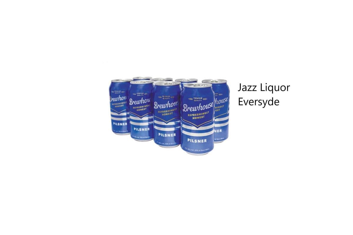 BREWHOUSE PILSNER CANS (1 x 8x355ML)