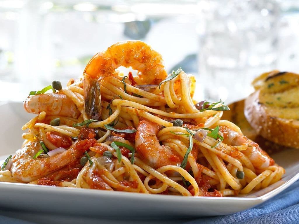 Shrimp Linguine