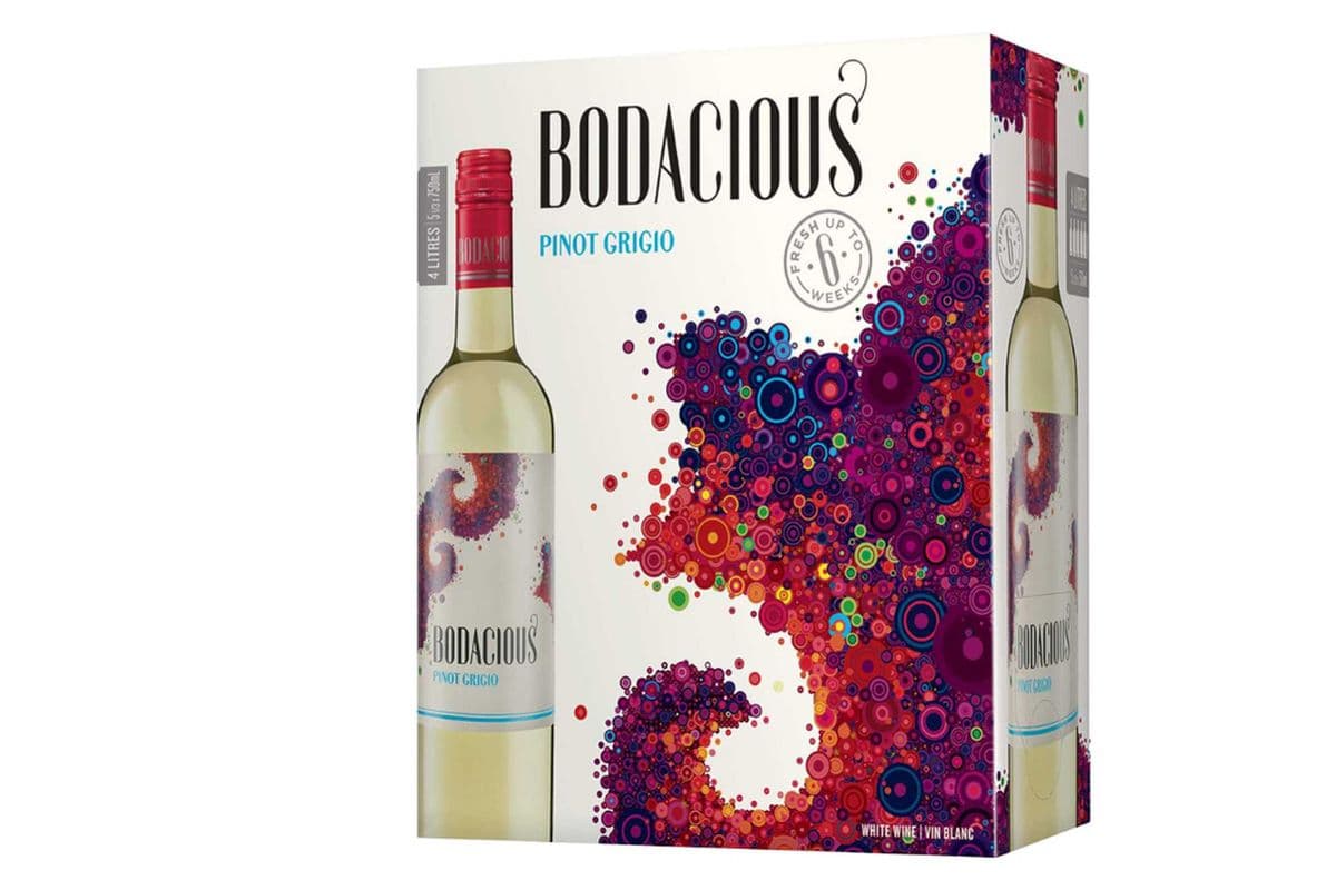 4L Bodacious Pinot Grigio (1 x 4L)