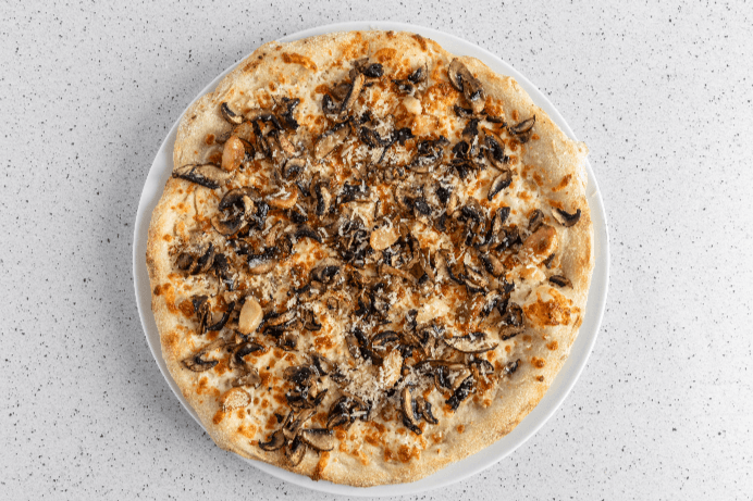 Funghi White Pizza