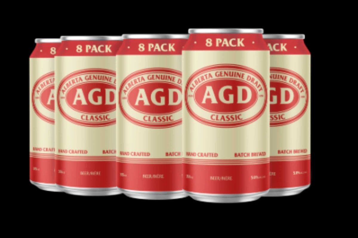 Alberta Genuine Draft (AGD) (8 x 355ml)