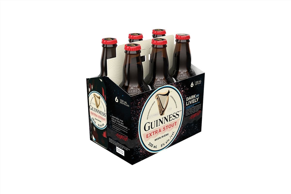 Guinness Extra Stout (6 x 330 ml)