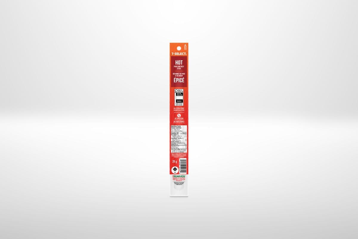 7-Select Hot Meat Sticks (28 g)
