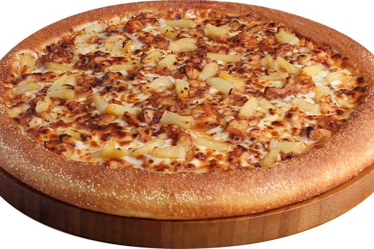 8" BBQ Chicken (First Pizza)