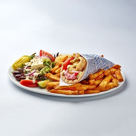 Assiette pita calmar