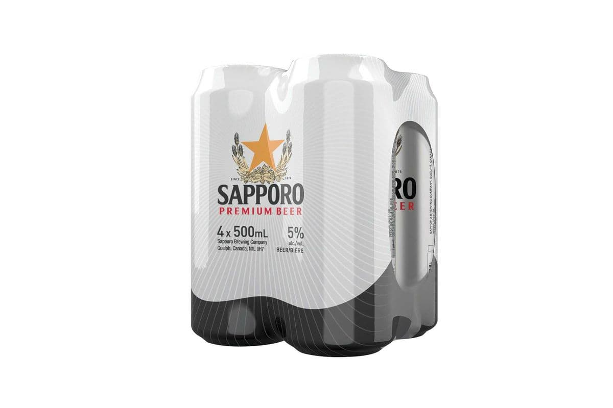 Sapporo Premium (4 x 500ml)