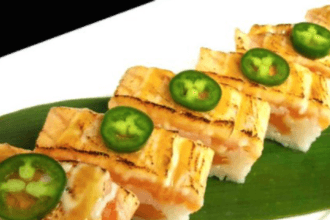 Salmon Aburi Osi Sushi