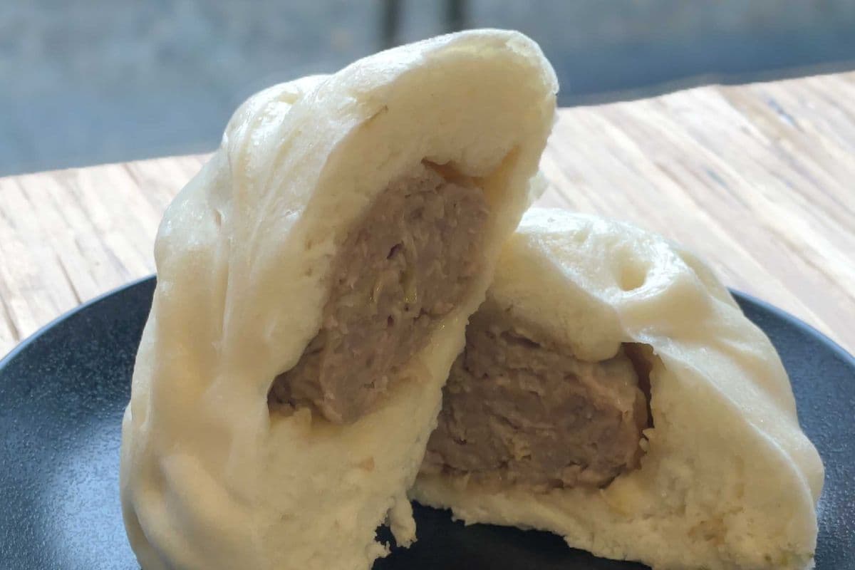 Pork and Vegetable Bao