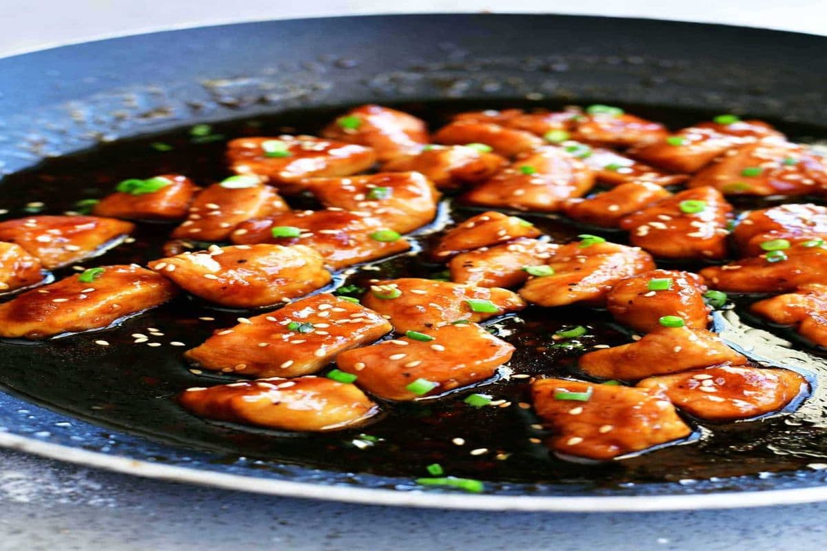 59. Honey Garlic Chicken