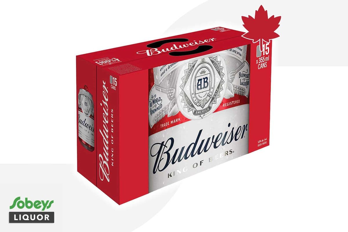 Budweiser (15 x 355 ml)