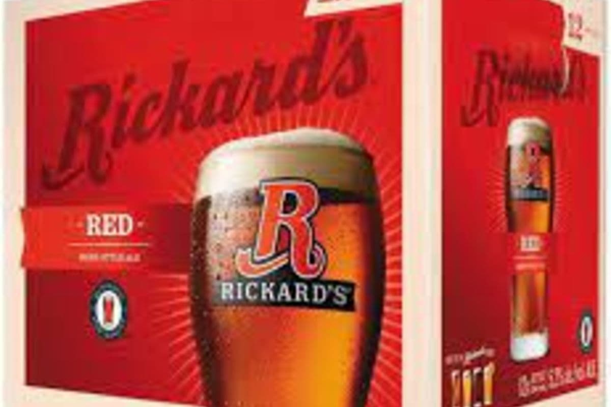RICKARDS RED 12 BOTTLES (12 x 330 ml bottles)