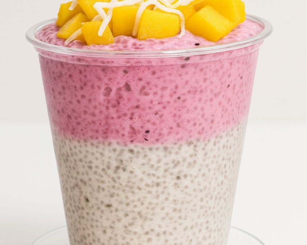 NEW!! Dragonfruit & Mango Chia Protein Pudding 14g