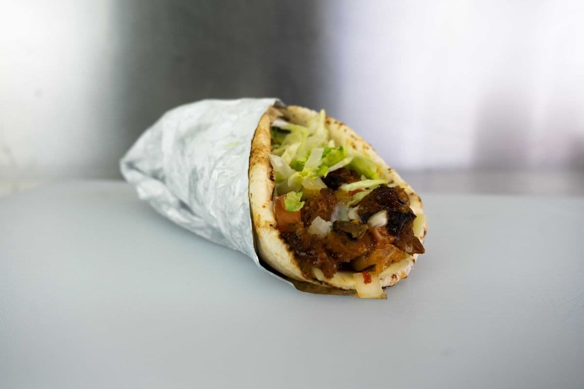 Veggie Donair Wrap