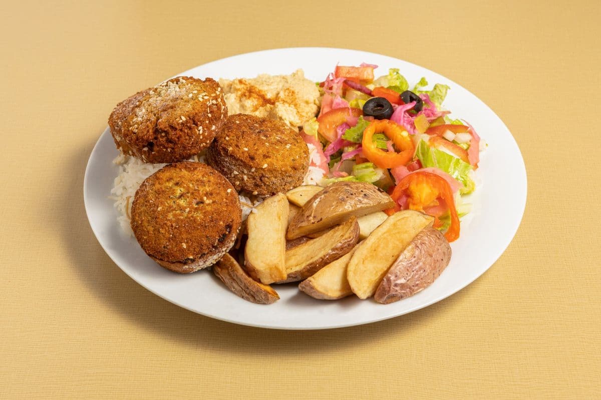 Vegan Falafel Platter