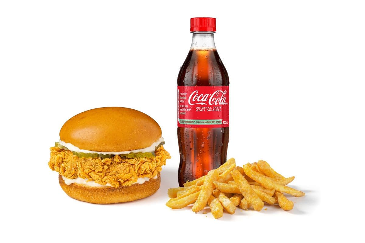 Texan Chicken Sandwich Combo