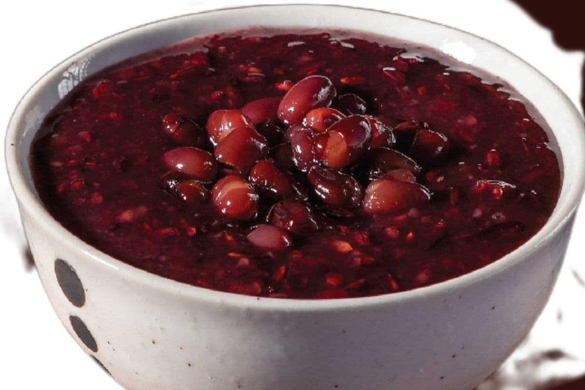 Purple Rice & Red Bean Soup 紫米红豆粥 (12OZ)
