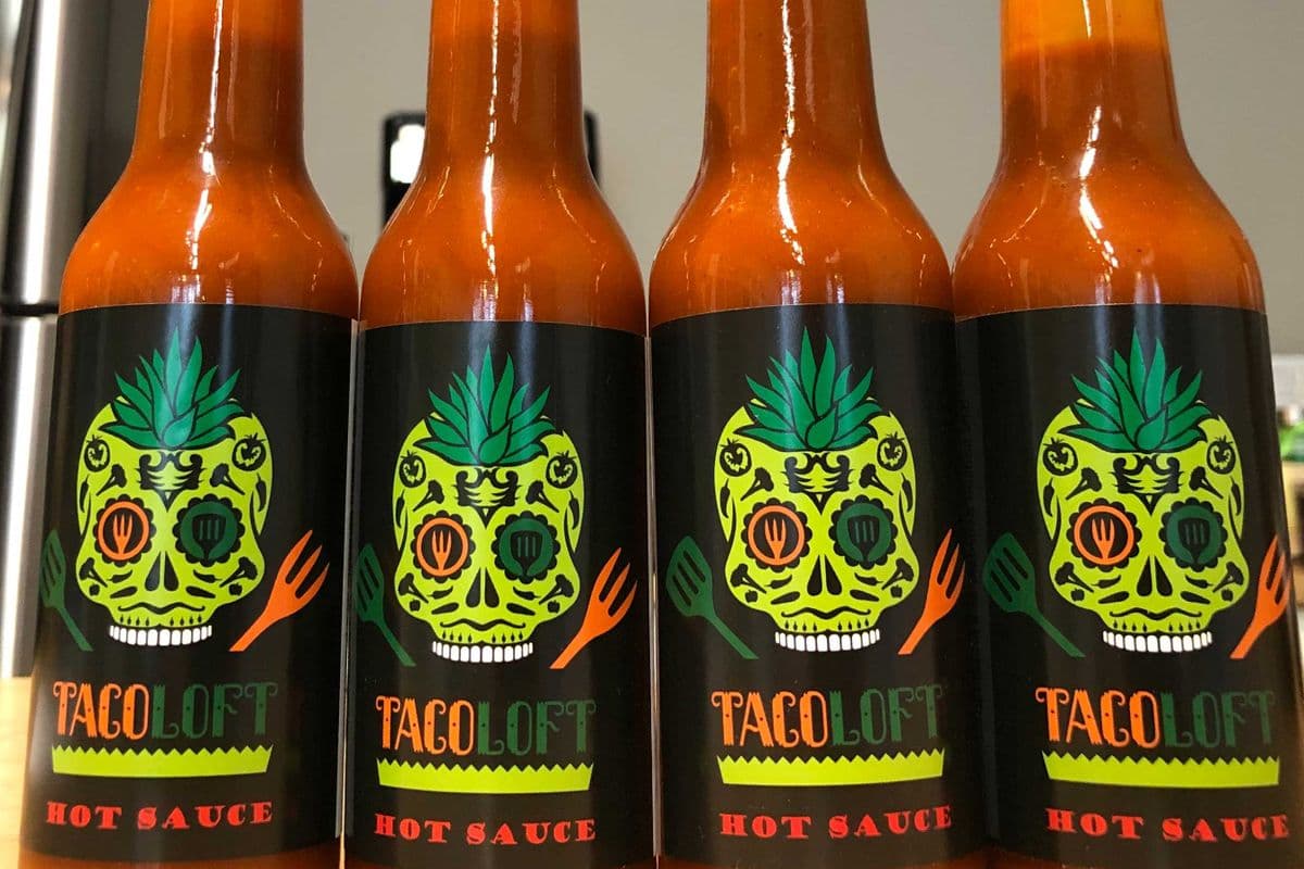 Bottle of Hot Sauce