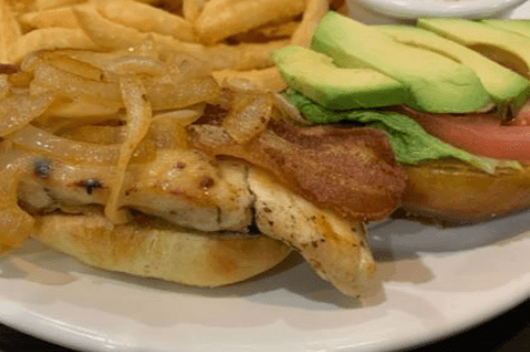 Bacon Avocado Chicken Sandwich