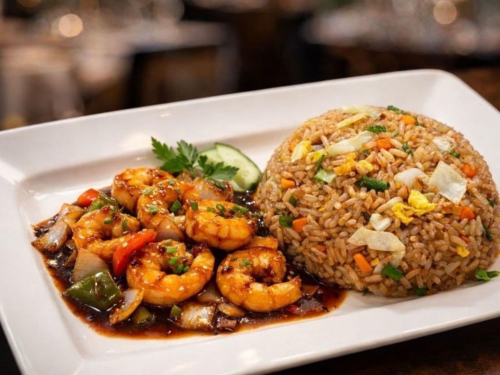 Black Bean Shrimp L.Special