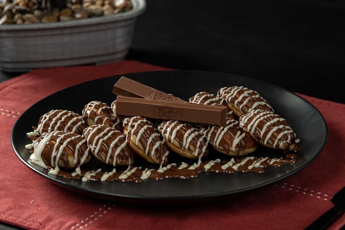 KitKat Break Mini Pancakes